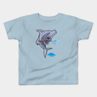 Funny Hammerhead Shark Kids T-Shirt